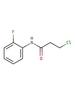 Astatech 3-CHLORO-N-(2-FLUOROPHENYL)PROPANAMIDE; 1G; Purity 95%; MDL-MFCD01357336